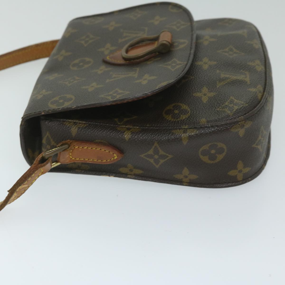 LOUIS VUITTON Monogram Saint Cloud MM Shoulder Bag M51243 LV Auth 59929