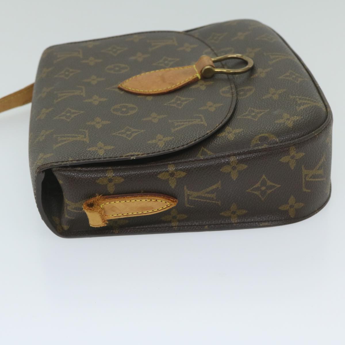 LOUIS VUITTON Monogram Saint Cloud GM Shoulder Bag M51242 LV Auth 59930