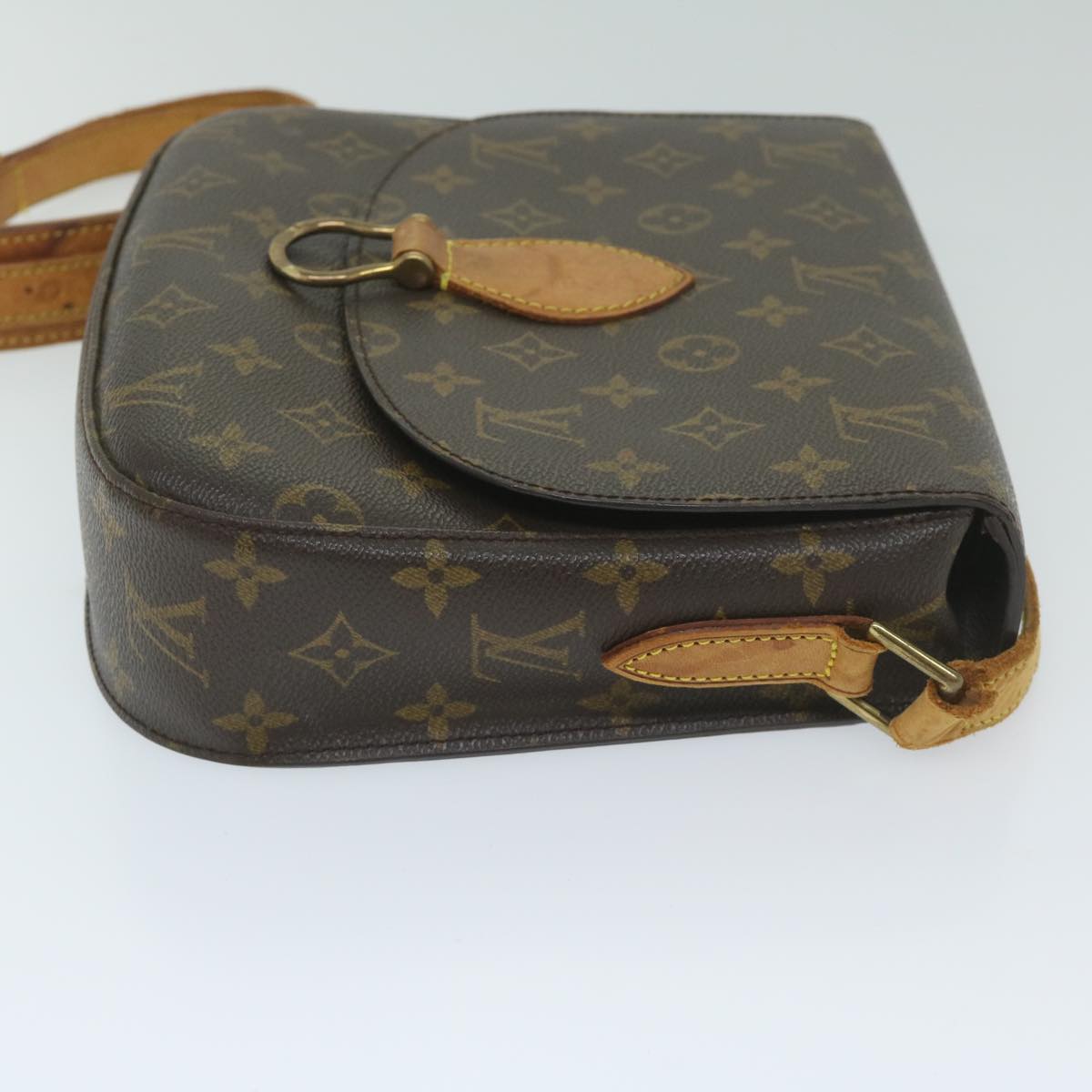 LOUIS VUITTON Monogram Saint Cloud GM Shoulder Bag M51242 LV Auth 59930