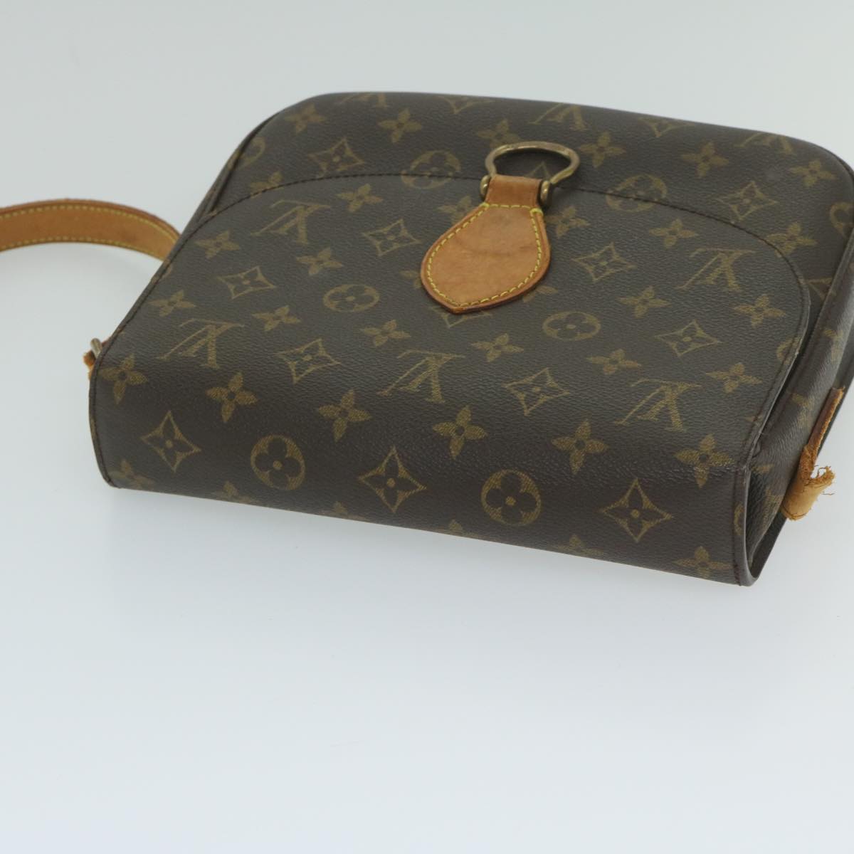 LOUIS VUITTON Monogram Saint Cloud GM Shoulder Bag M51242 LV Auth 59930