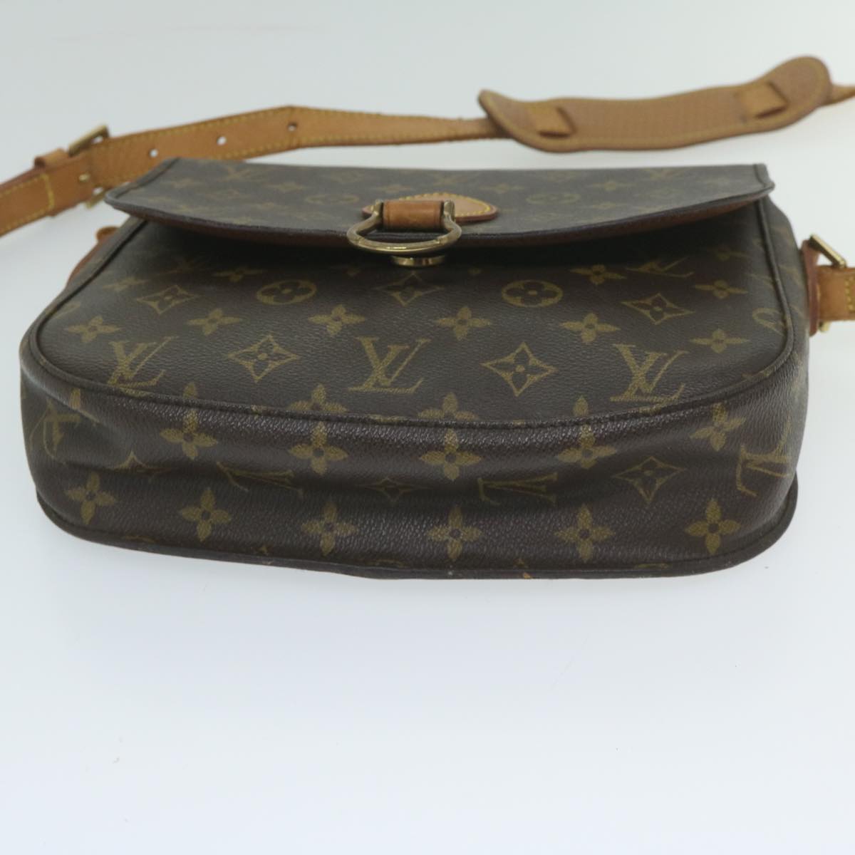 LOUIS VUITTON Monogram Saint Cloud GM Shoulder Bag M51242 LV Auth 59931