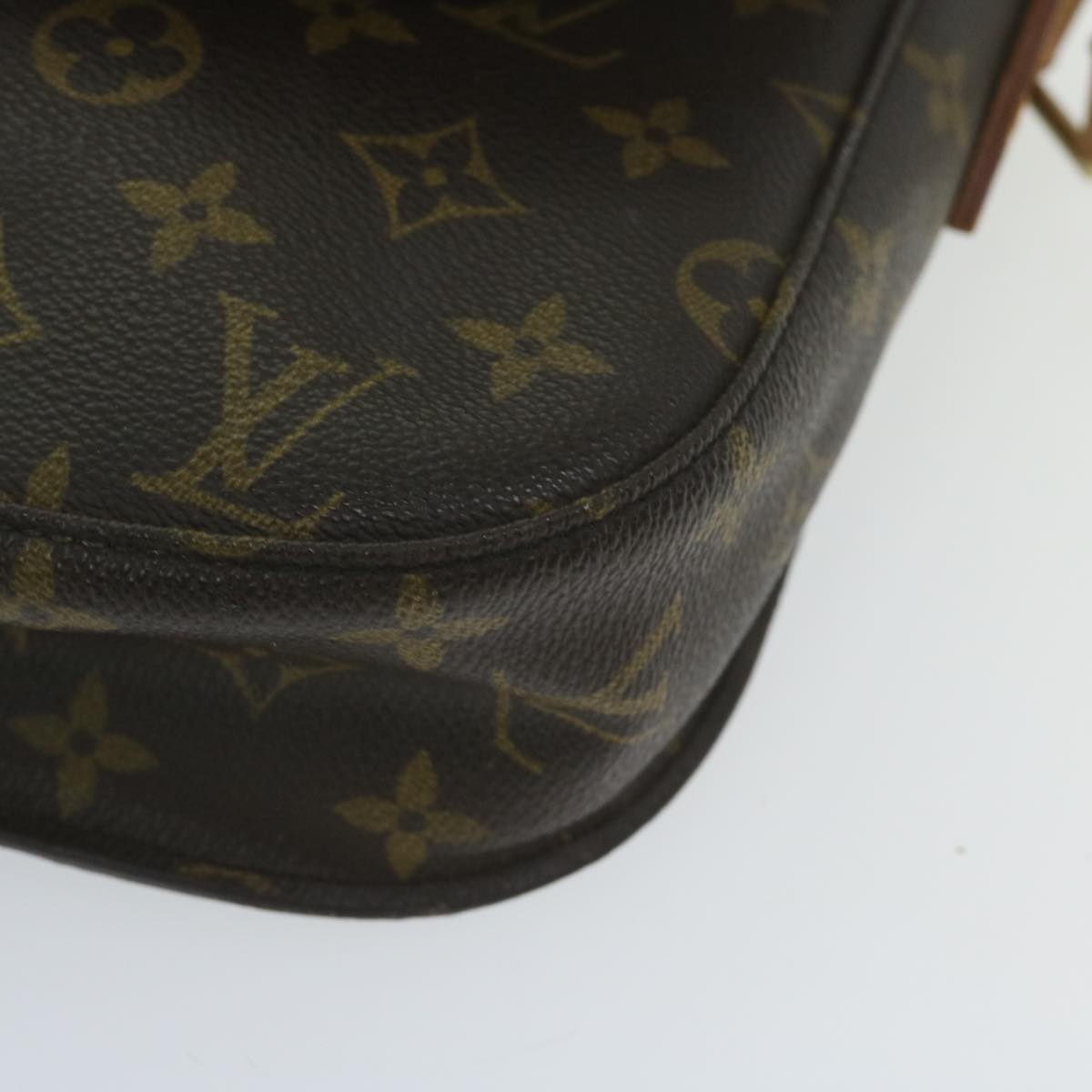 LOUIS VUITTON Monogram Saint Cloud GM Shoulder Bag M51242 LV Auth 59931