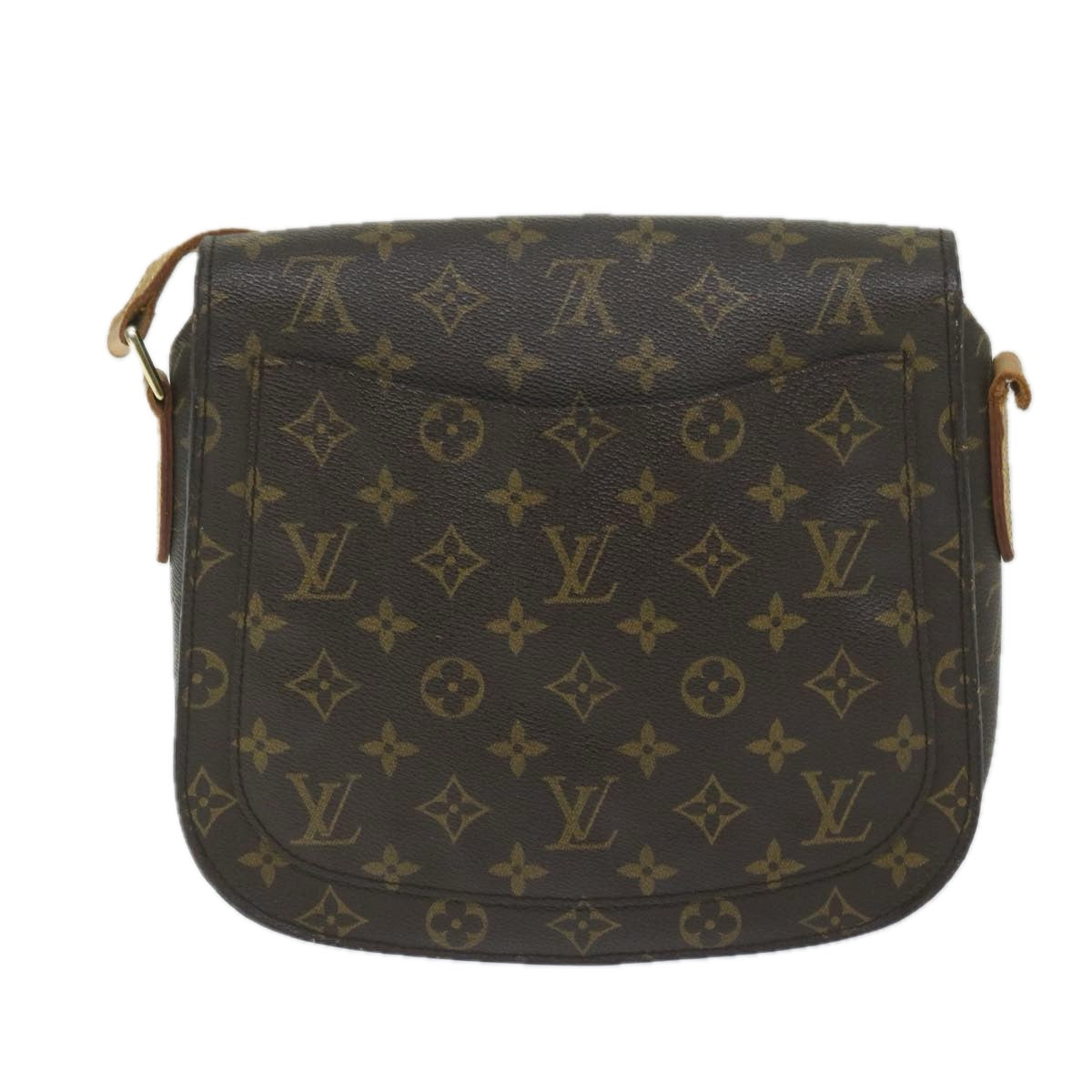 LOUIS VUITTON Monogram Saint Cloud GM Shoulder Bag M51242 LV Auth 59931