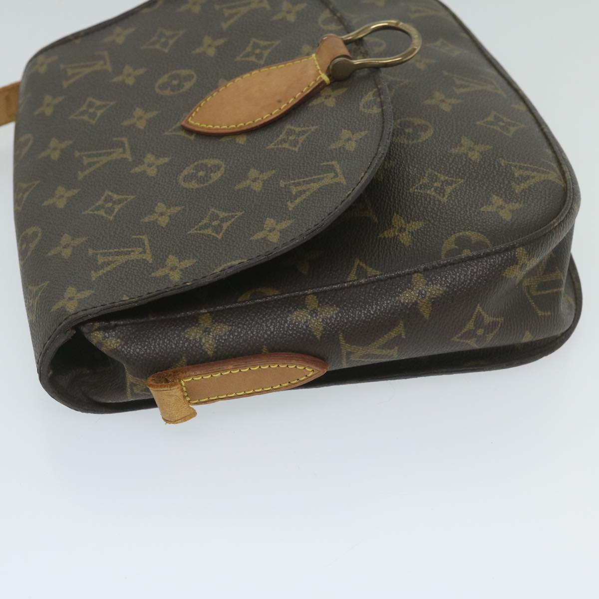 LOUIS VUITTON Monogram Saint Cloud GM Shoulder Bag M51242 LV Auth 59931