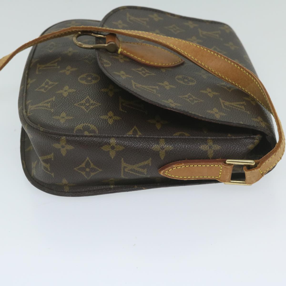 LOUIS VUITTON Monogram Saint Cloud GM Shoulder Bag M51242 LV Auth 59931