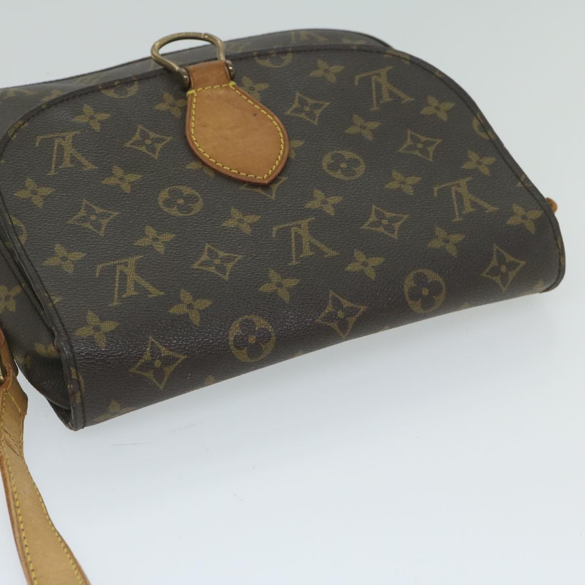 LOUIS VUITTON Monogram Saint Cloud GM Shoulder Bag M51242 LV Auth 59931