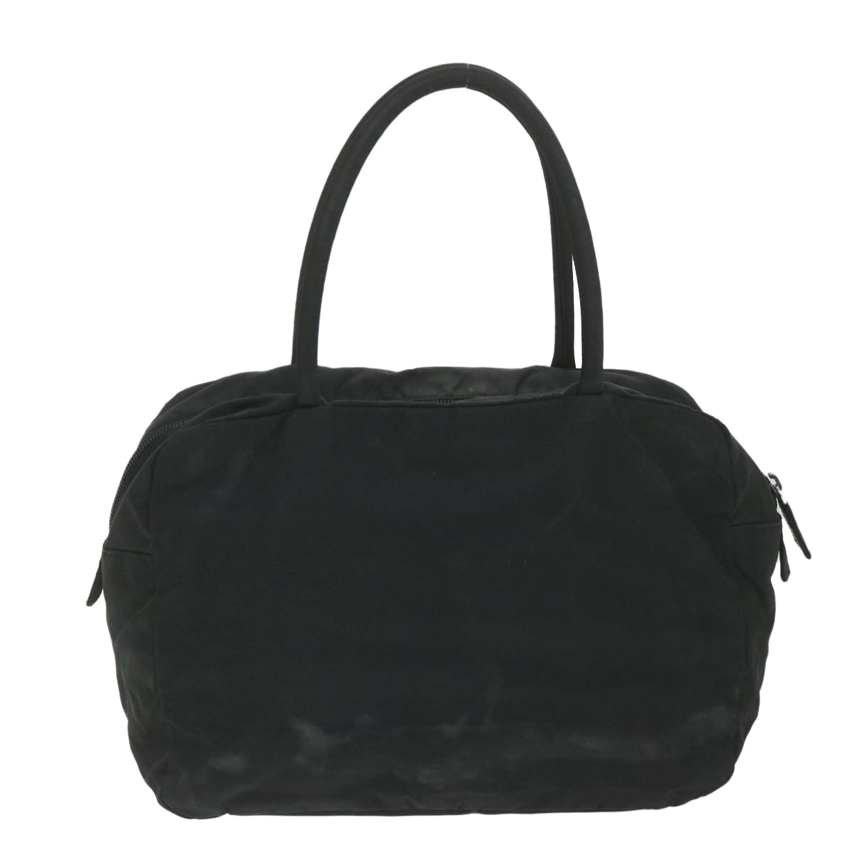 PRADA Hand Bag Nylon Black Auth 59970 - 0