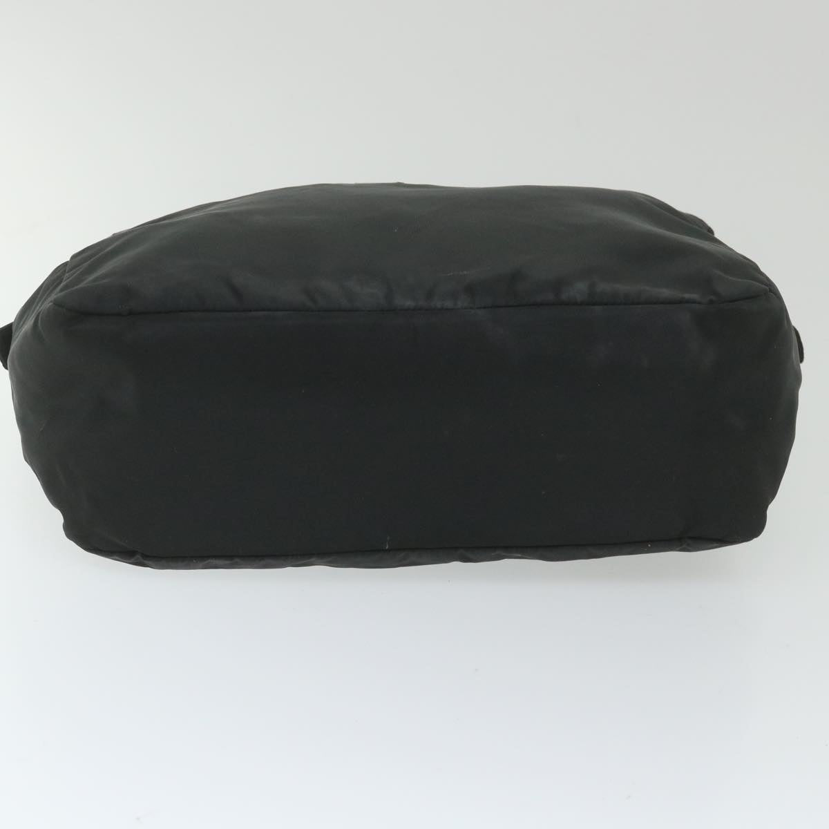 PRADA Hand Bag Nylon Black Auth 59970