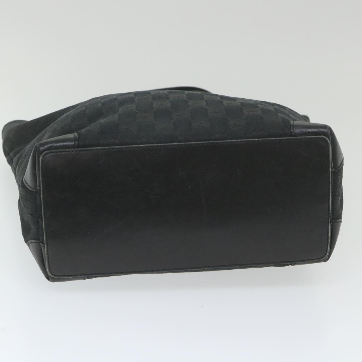 GUCCI GG Canvas Tote Bag Black 002 1098 2404 Auth 59972