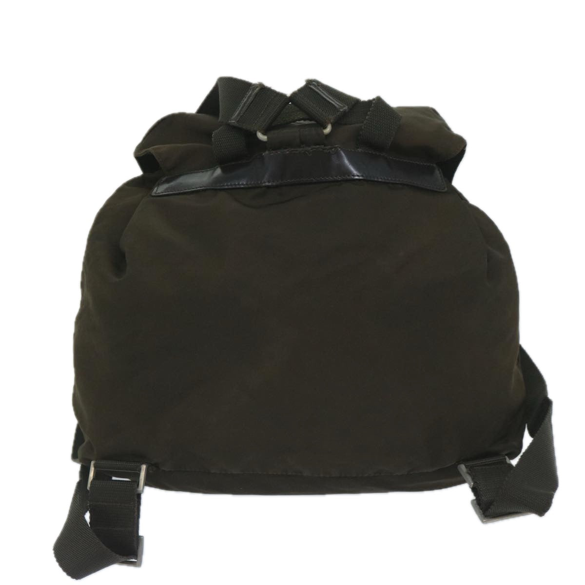PRADA Backpack Nylon Brown Auth 59977 - 0