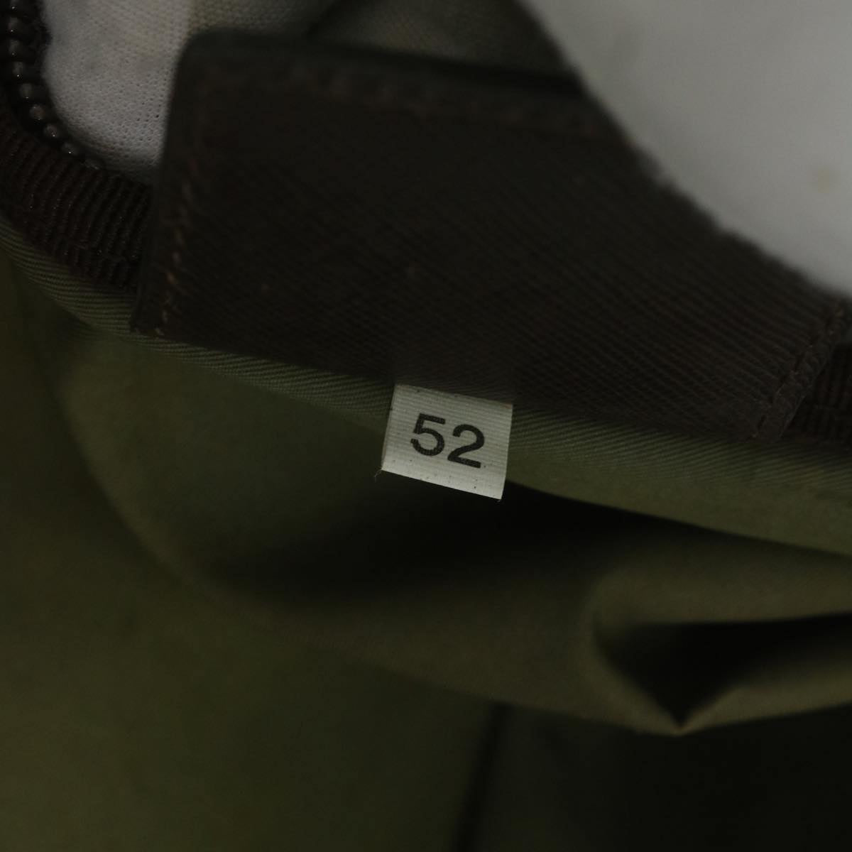 PRADA Garment Cover Nylon Khaki Auth 59992