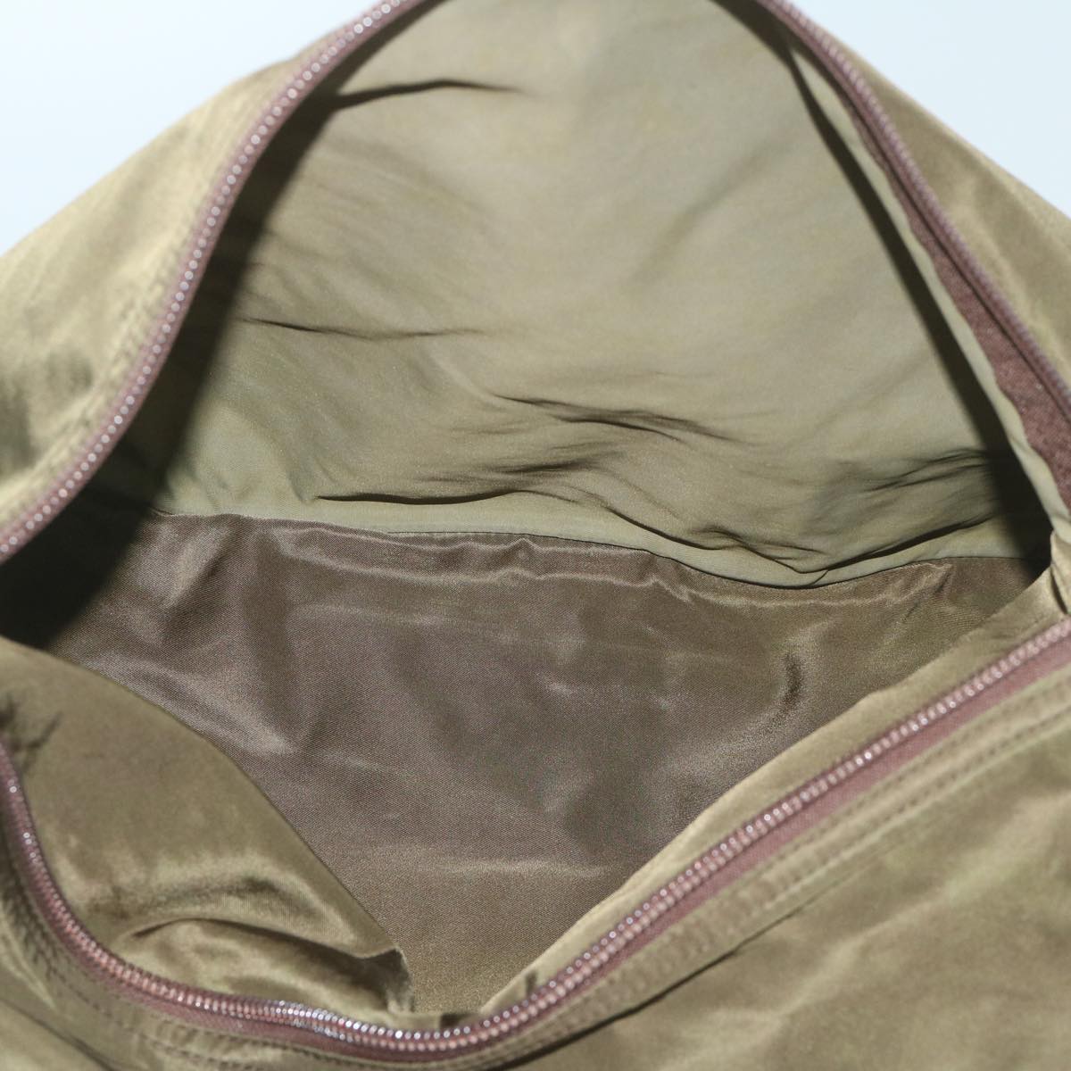 PRADA Garment Cover Nylon Khaki Auth 59992