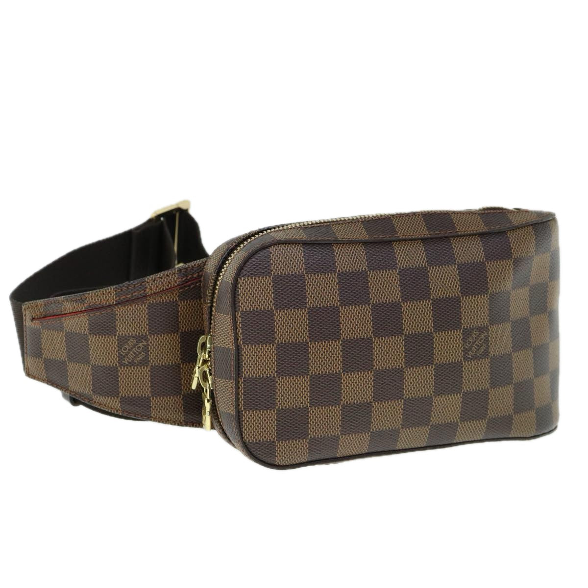 LOUIS VUITTON Damier Ebene Geronimos Shoulder Bag N51994 LV Auth 60002A