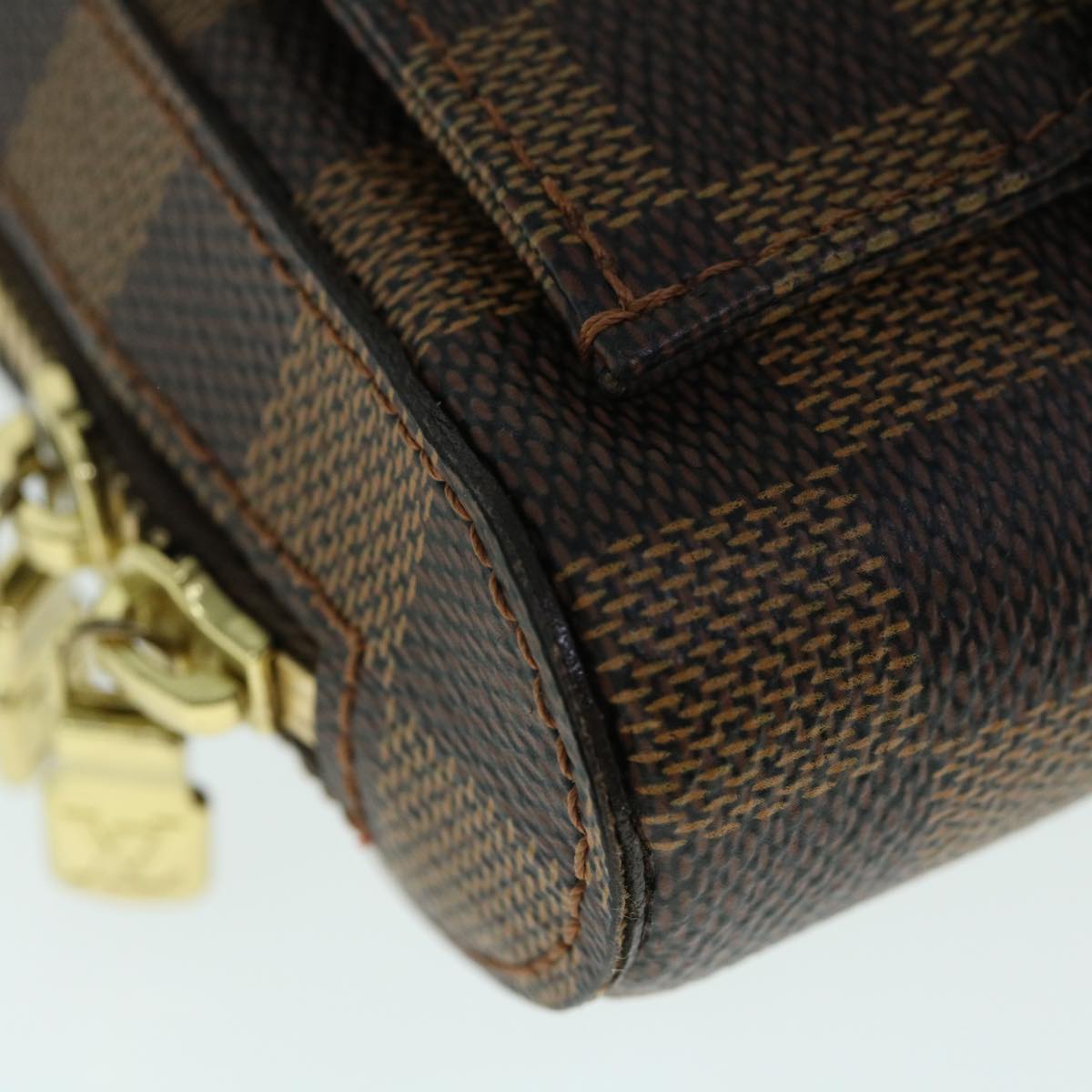 LOUIS VUITTON Damier Ebene Geronimos Shoulder Bag N51994 LV Auth 60002A