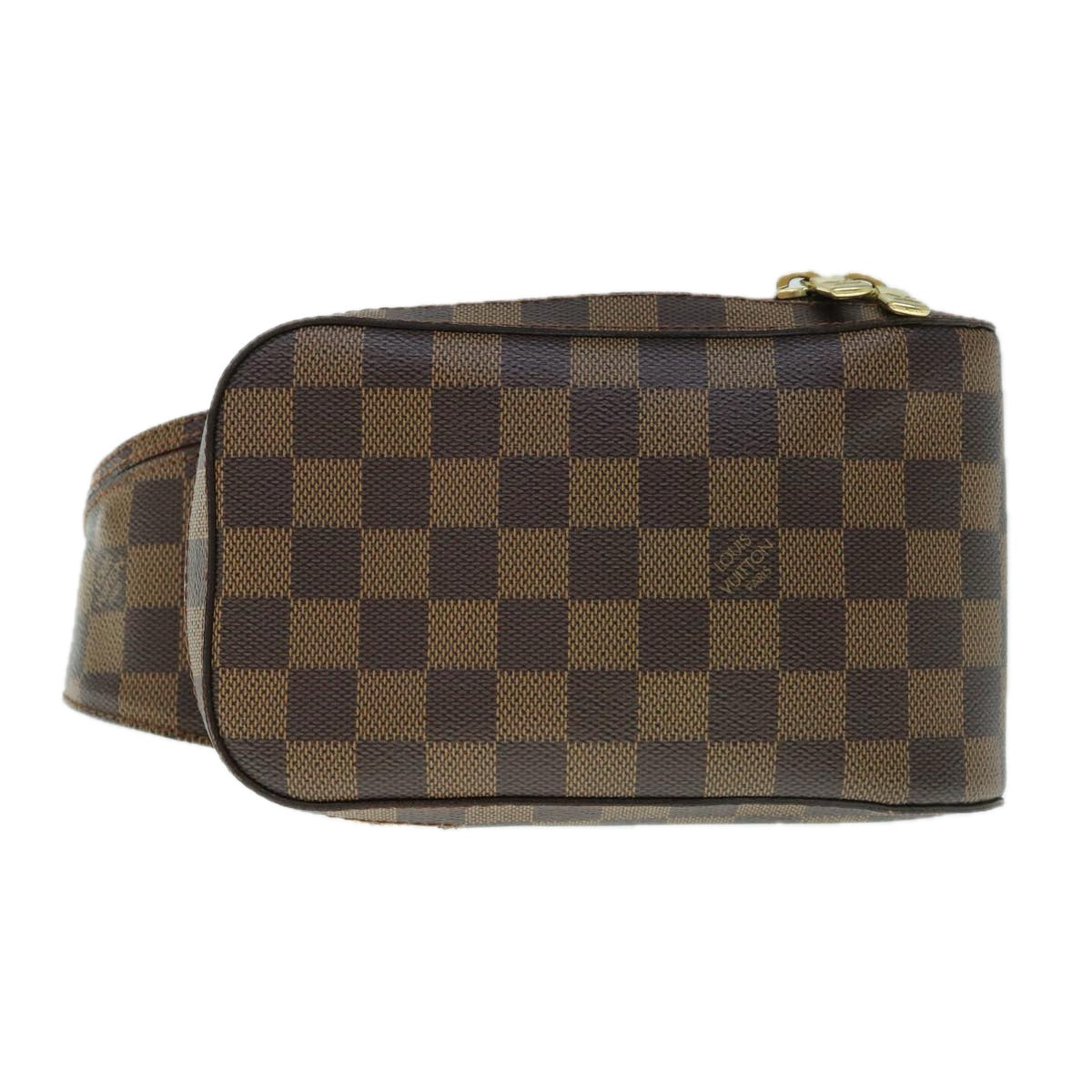 LOUIS VUITTON Damier Ebene Geronimos Shoulder Bag N51994 LV Auth 60002A