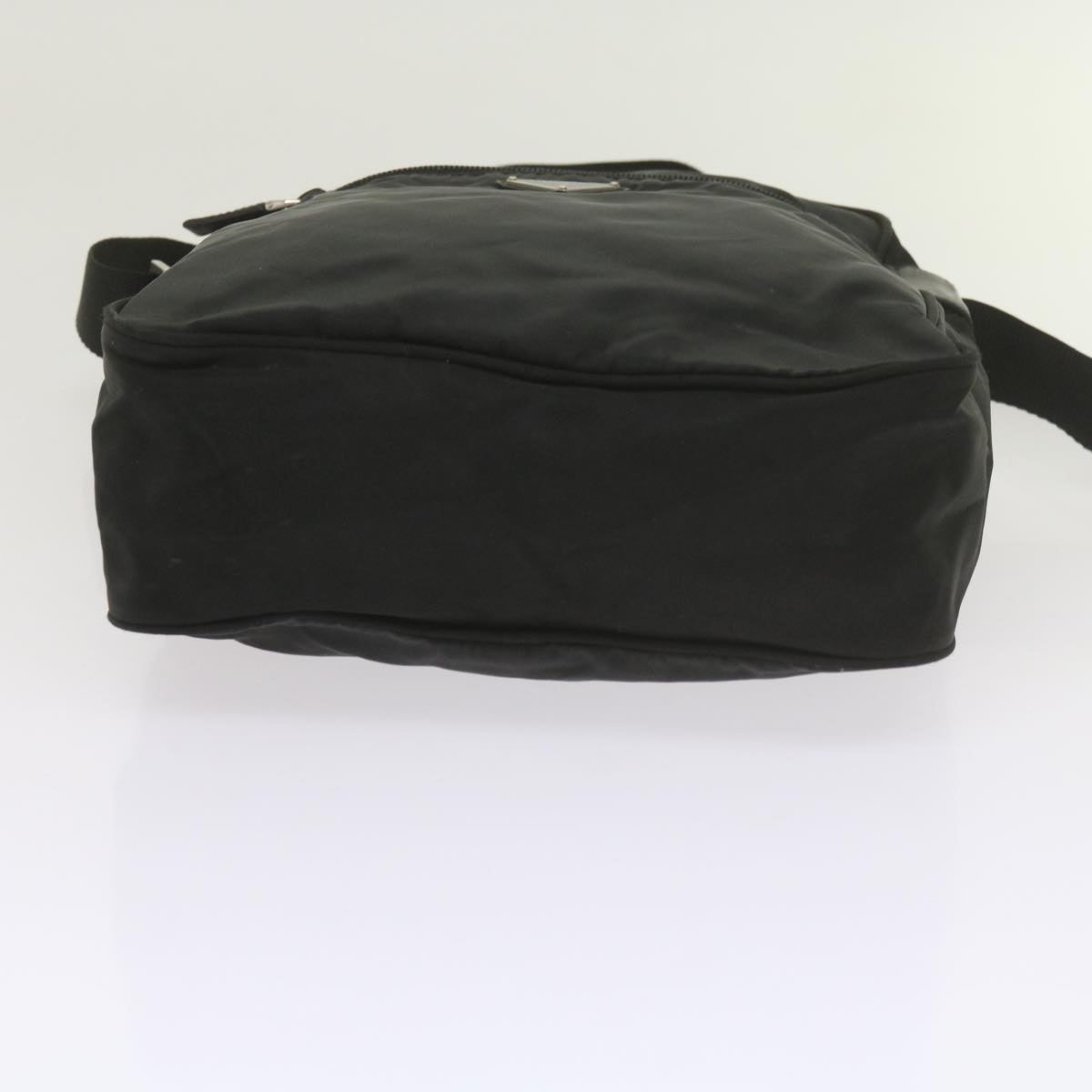 PRADA Shoulder Bag Nylon Black Auth 60009