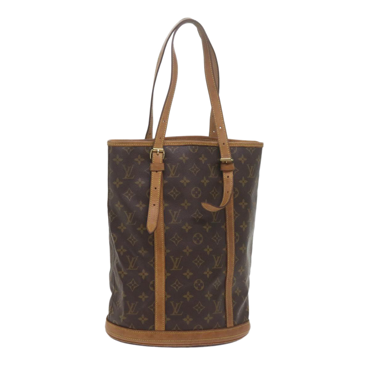 LOUIS VUITTON Monogram Bucket GM Shoulder Bag M42236 LV Auth 60016