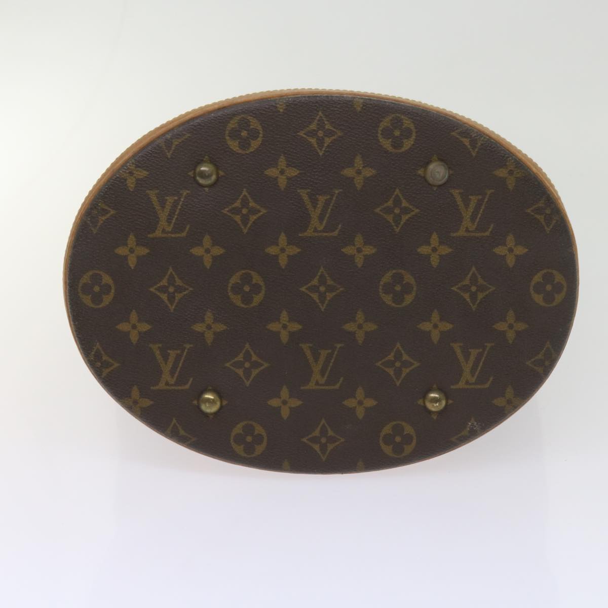 LOUIS VUITTON Monogram Bucket GM Shoulder Bag M42236 LV Auth 60016