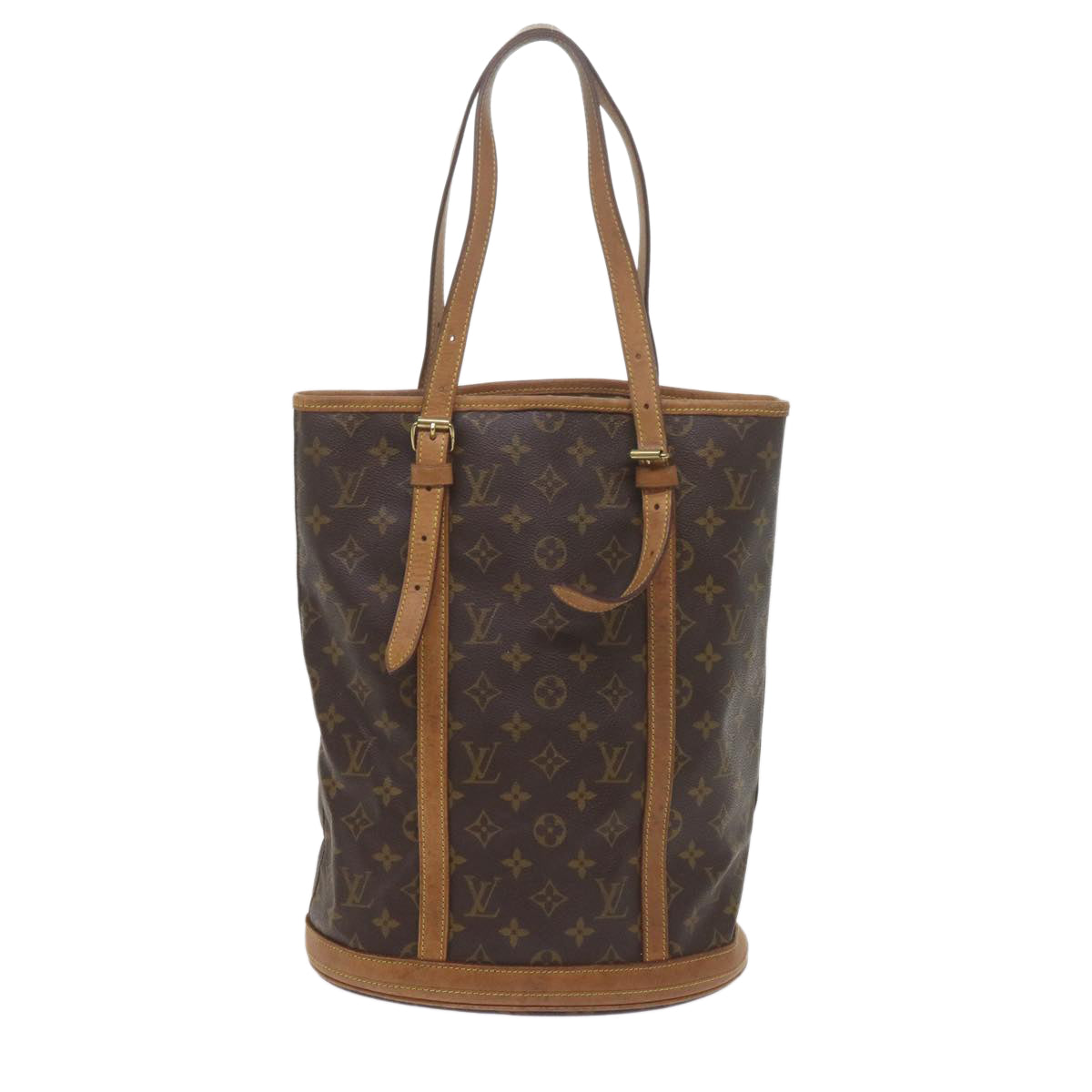 LOUIS VUITTON Monogram Bucket GM Shoulder Bag M42236 LV Auth 60016