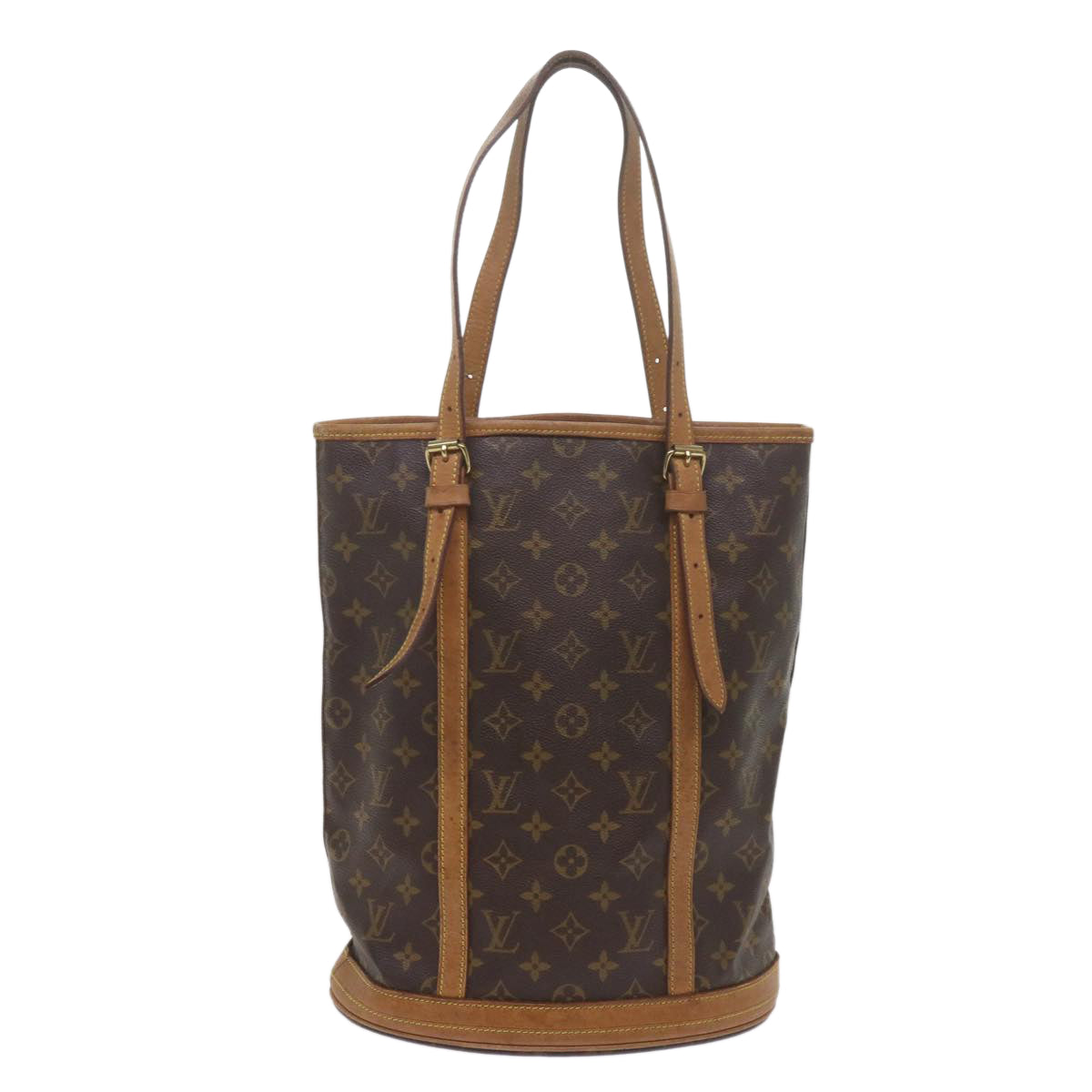 LOUIS VUITTON Monogram Bucket GM Shoulder Bag M42236 LV Auth 60016