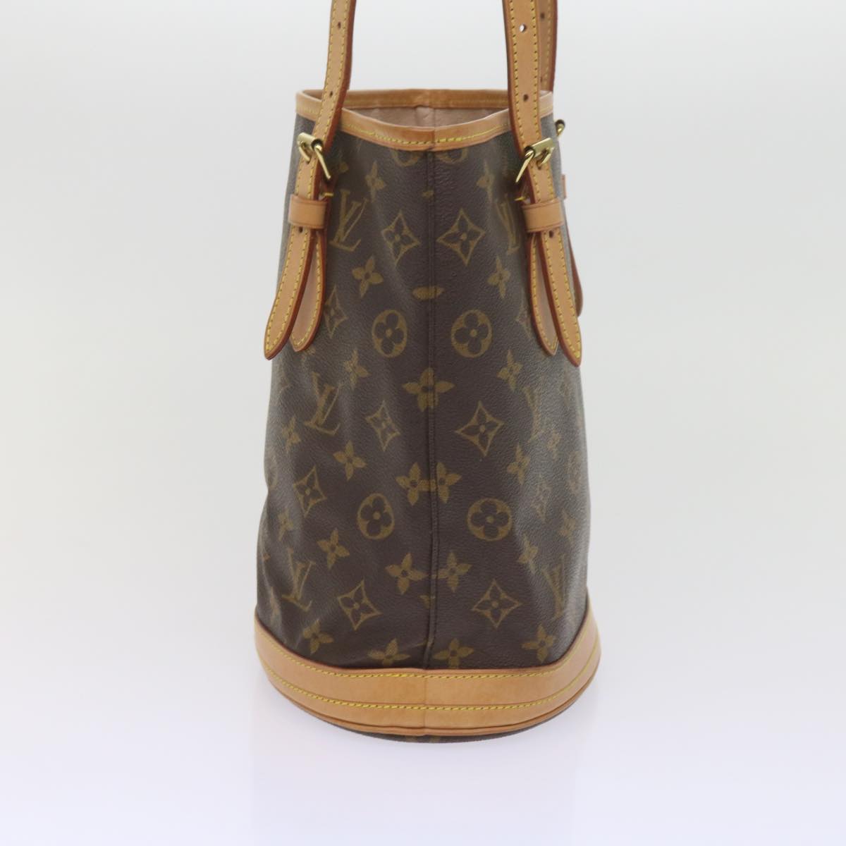 LOUIS VUITTON Monogram Bucket PM Shoulder Bag M42238 LV Auth 60017A