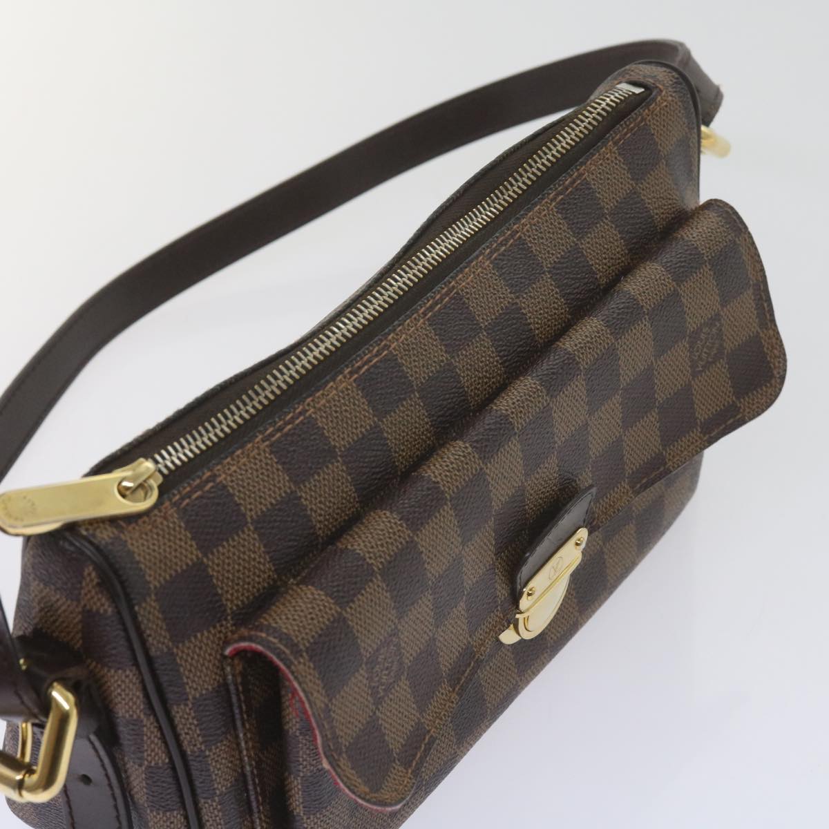 LOUIS VUITTON Damier Ebene Ravello GM Shoulder Bag N60006 LV Auth 60019A