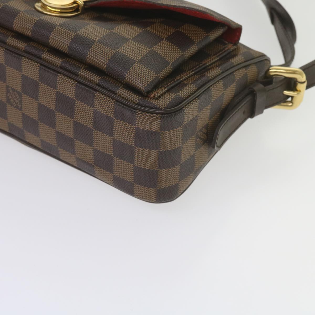 LOUIS VUITTON Damier Ebene Ravello GM Shoulder Bag N60006 LV Auth 60020A