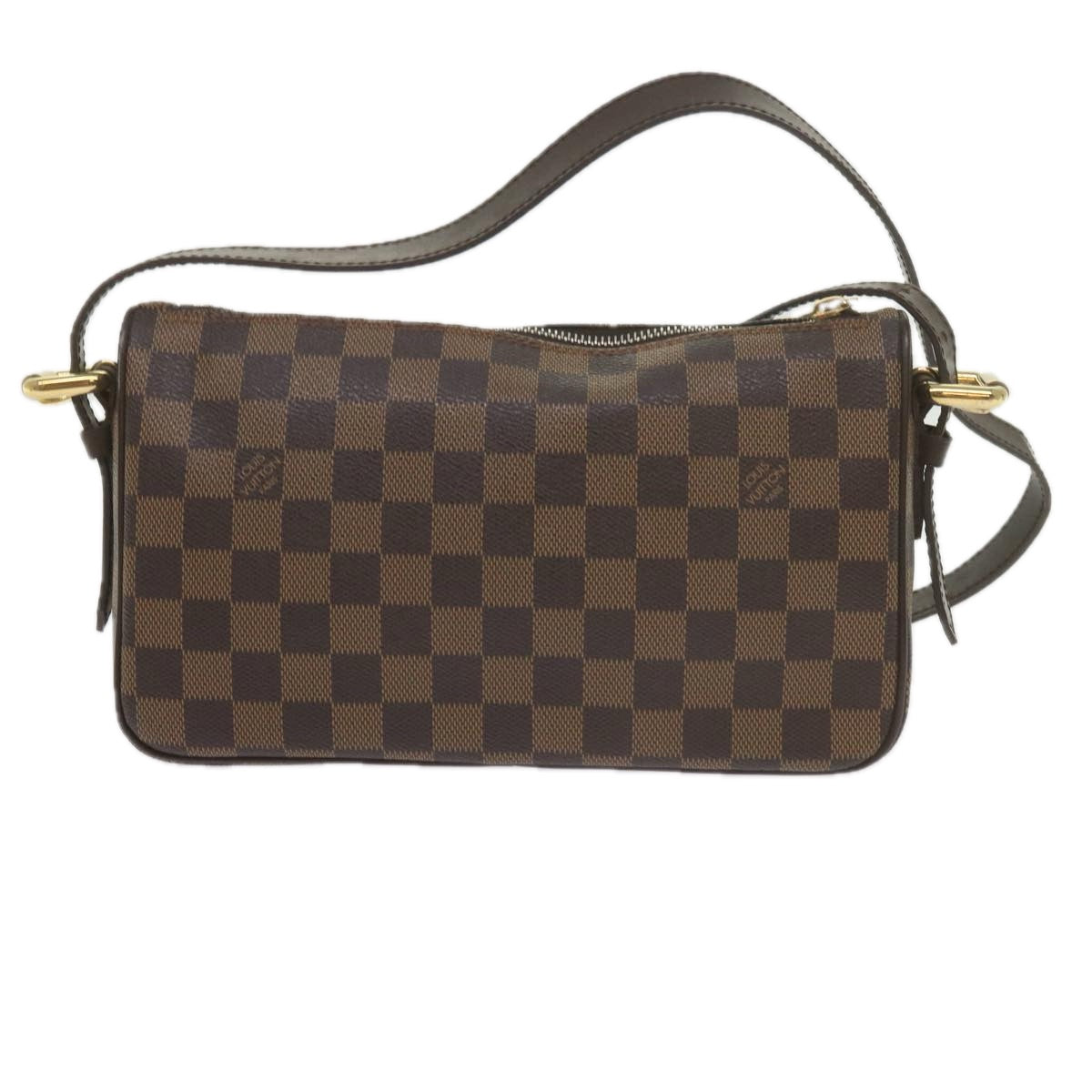 LOUIS VUITTON Damier Ebene Ravello GM Shoulder Bag N60006 LV Auth 60020A