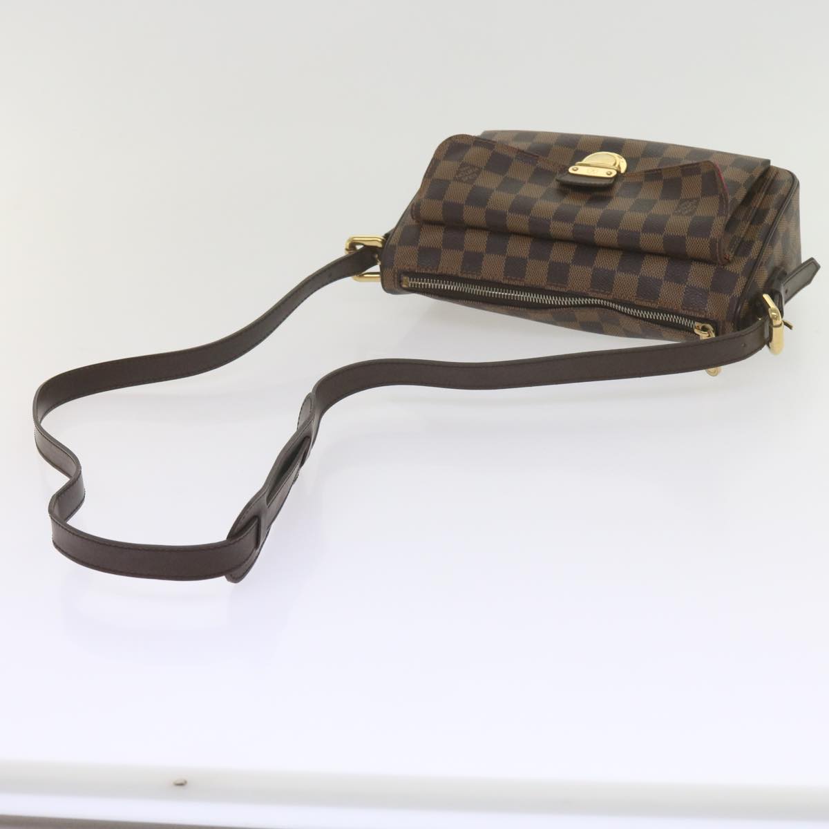 LOUIS VUITTON Damier Ebene Ravello GM Shoulder Bag N60006 LV Auth 60020A