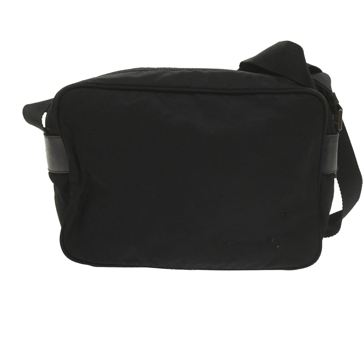 PRADA Shoulder Bag Nylon Black Auth 60028 - 0