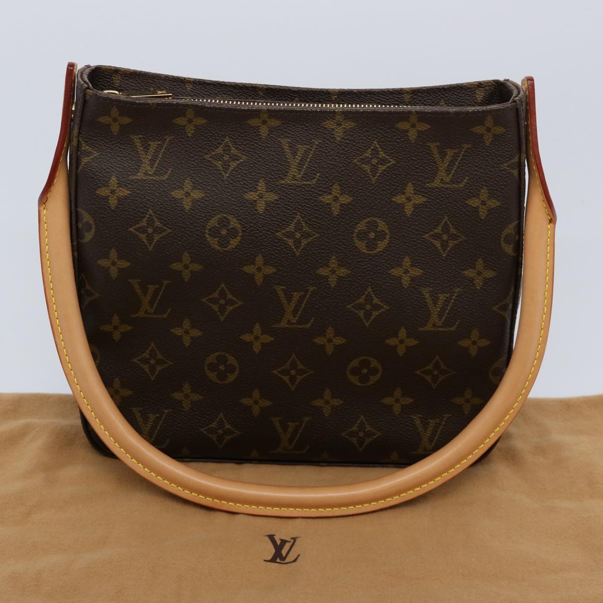 LOUIS VUITTON Monogram Looping MM Shoulder Bag M51146 LV Auth 60045