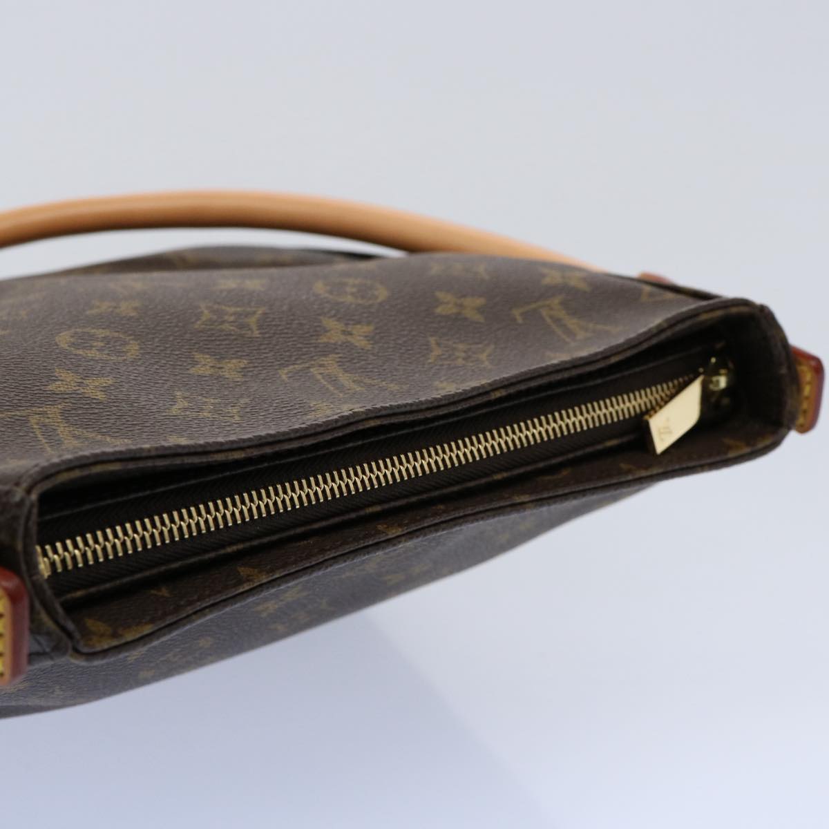 LOUIS VUITTON Monogram Looping MM Shoulder Bag M51146 LV Auth 60045