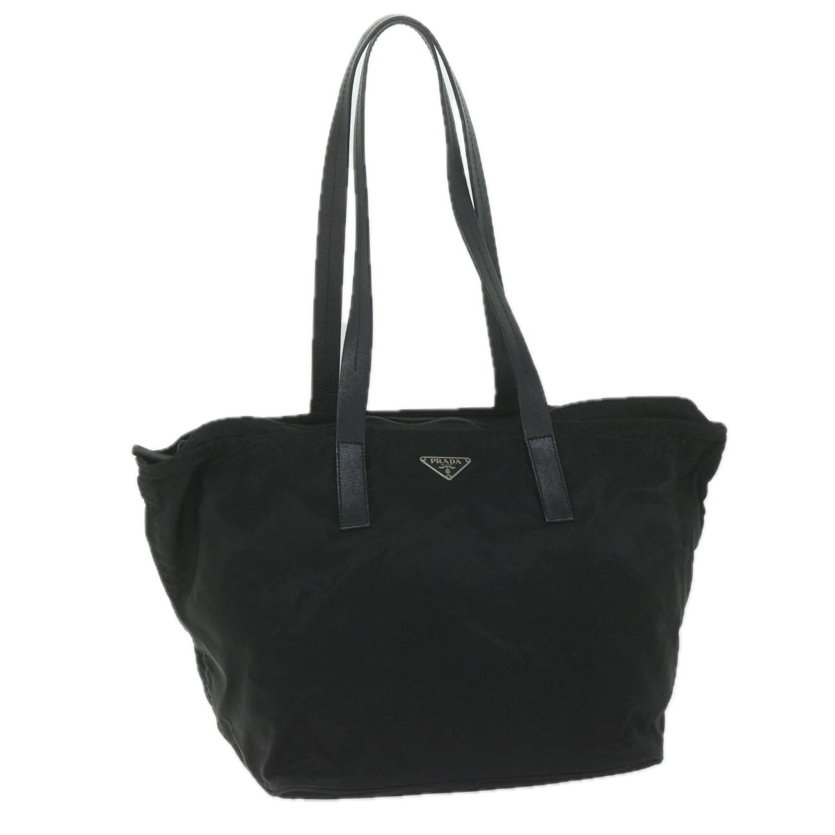 PRADA Shoulder Bag Nylon Black Auth 60046