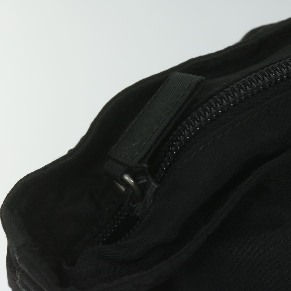 PRADA Shoulder Bag Nylon Black Auth 60046