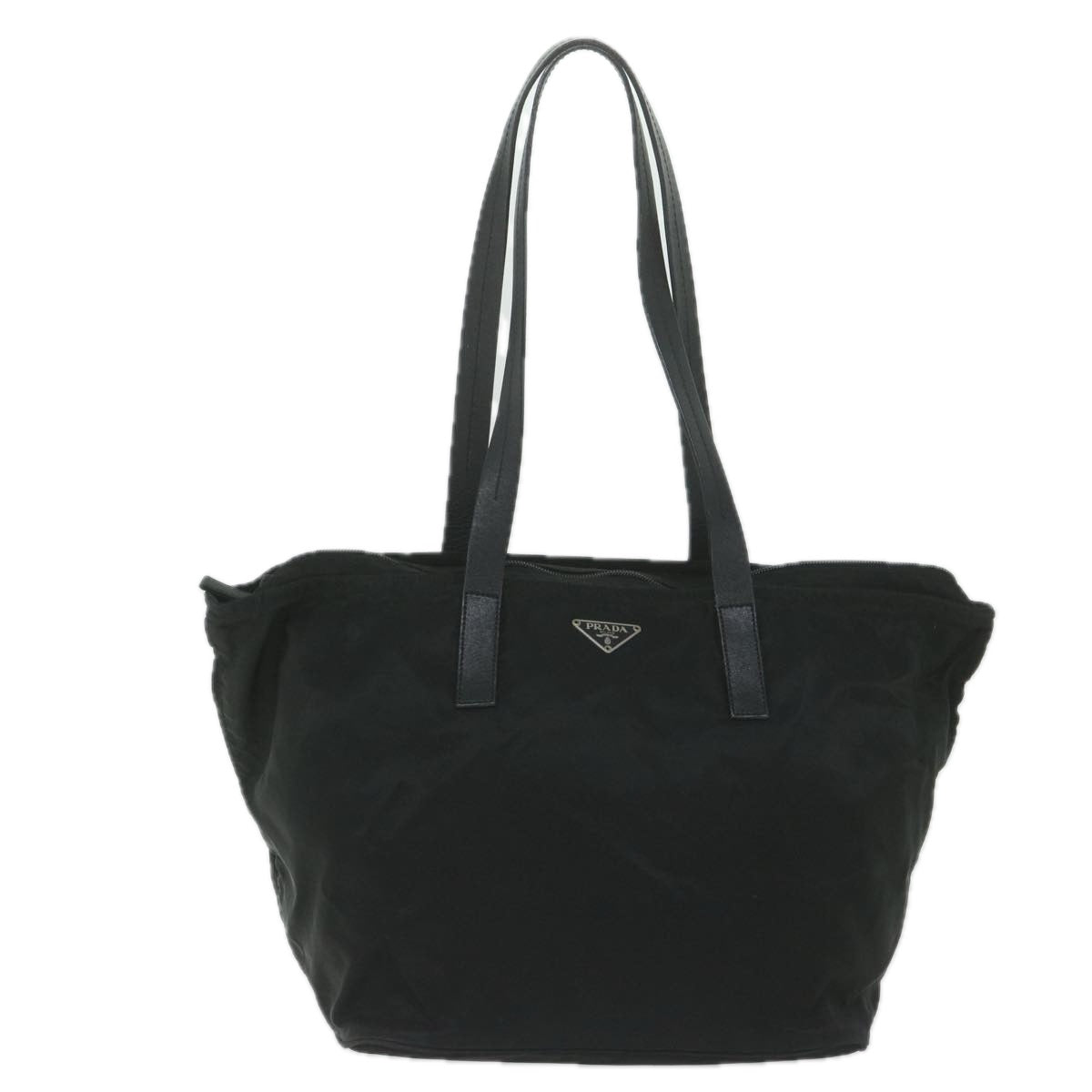 PRADA Shoulder Bag Nylon Black Auth 60046