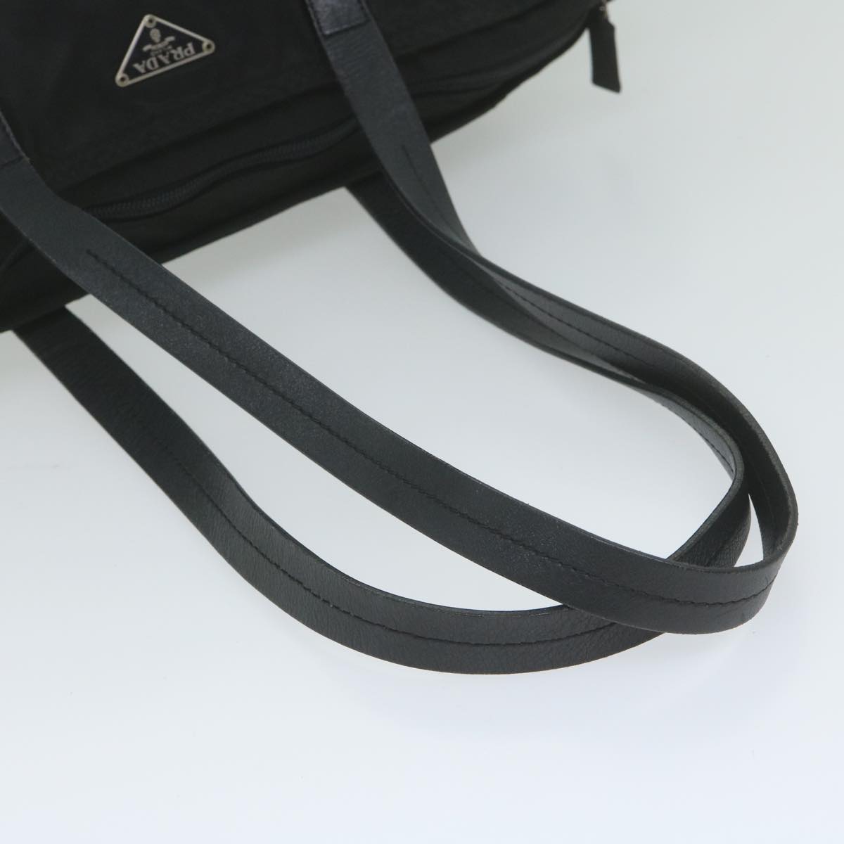 PRADA Shoulder Bag Nylon Black Auth 60046