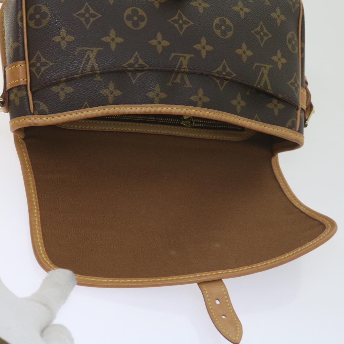 LOUIS VUITTON Monogram Sologne Shoulder Bag M42250 LV Auth 60053A