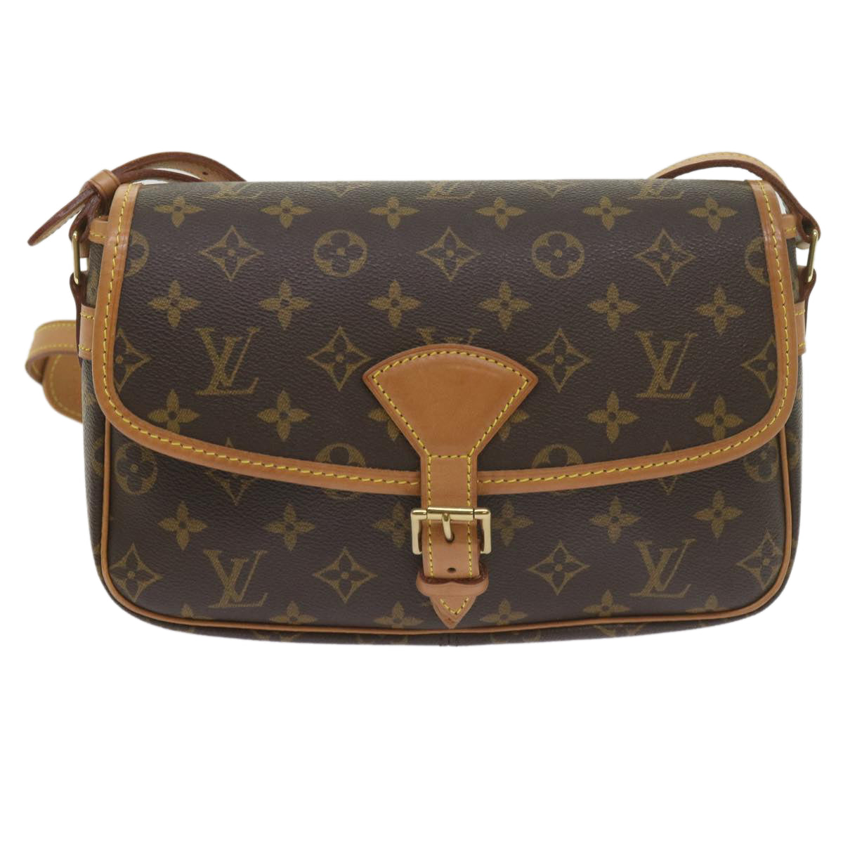 LOUIS VUITTON Monogram Sologne Shoulder Bag M42250 LV Auth 60053A