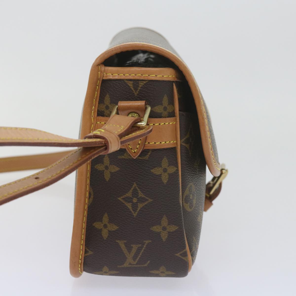 LOUIS VUITTON Monogram Sologne Shoulder Bag M42250 LV Auth 60053A