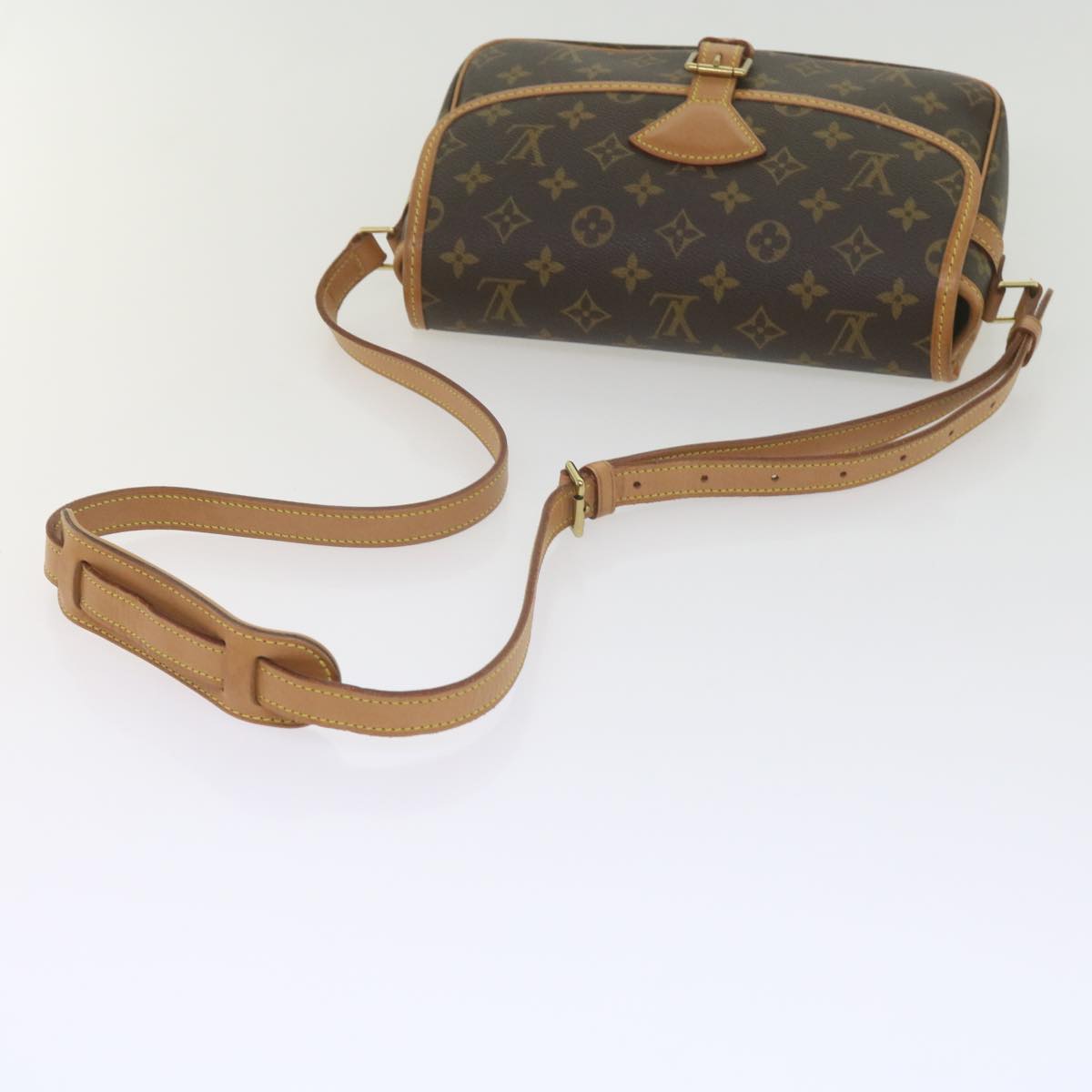 LOUIS VUITTON Monogram Sologne Shoulder Bag M42250 LV Auth 60053A