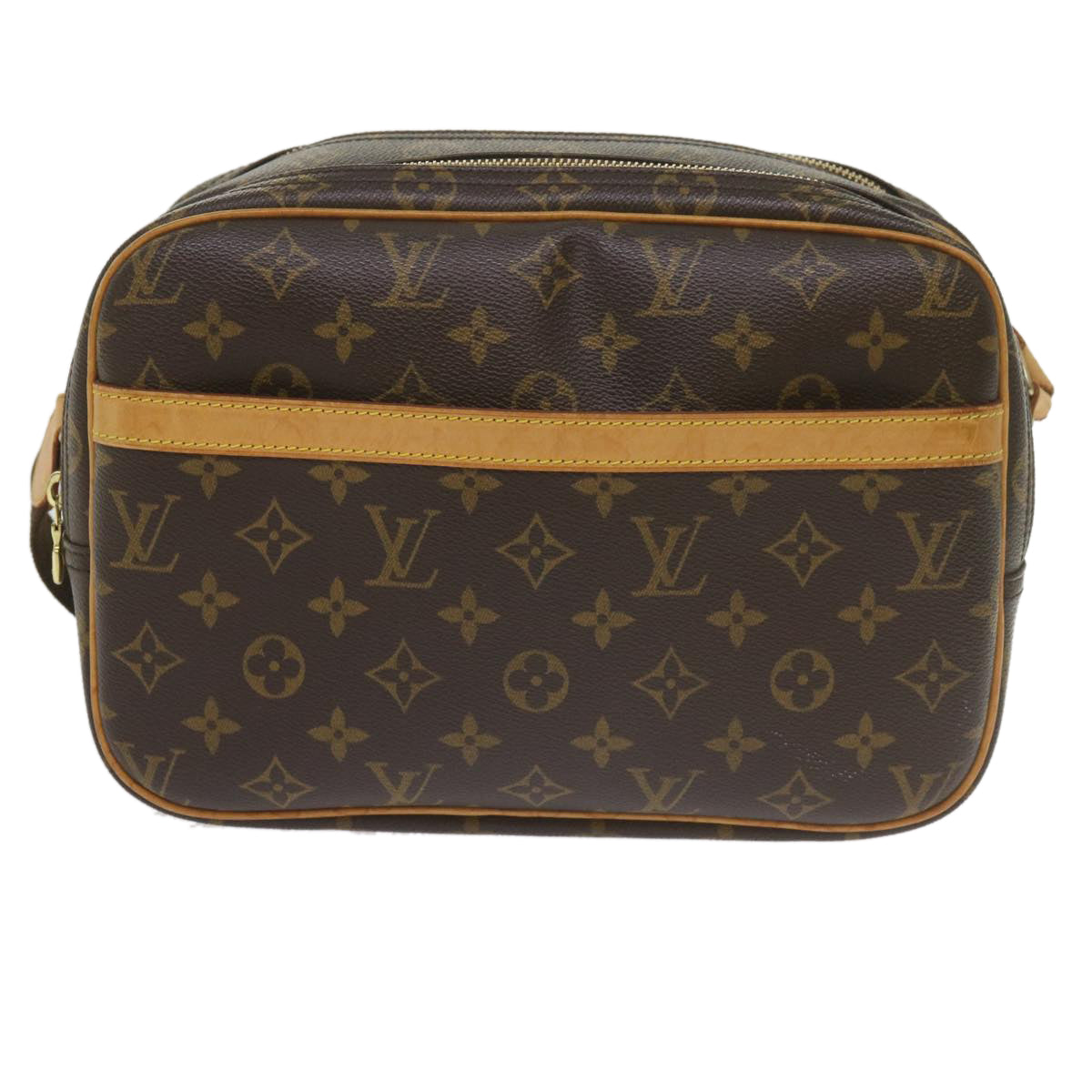 LOUIS VUITTON Monogram Reporter PM Shoulder Bag M45254 LV Auth 60069A