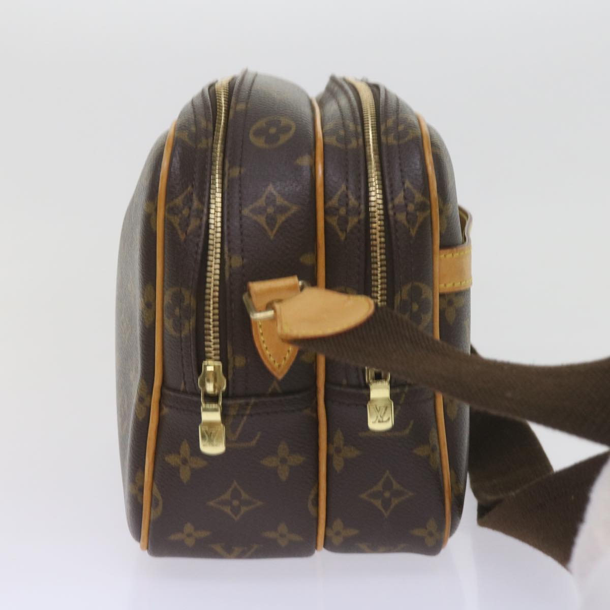 LOUIS VUITTON Monogram Reporter PM Shoulder Bag M45254 LV Auth 60069A