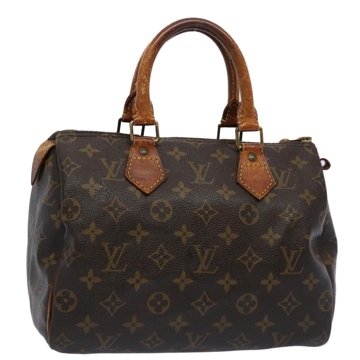 LOUIS VUITTON Monogram Speedy 25 Hand Bag M41528 LV Auth 60071