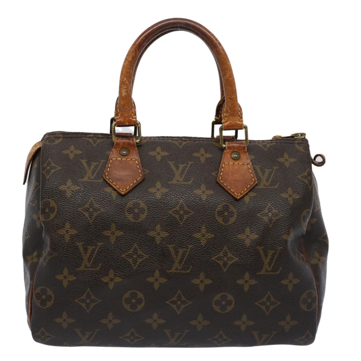 LOUIS VUITTON Monogram Speedy 25 Hand Bag M41528 LV Auth 60071