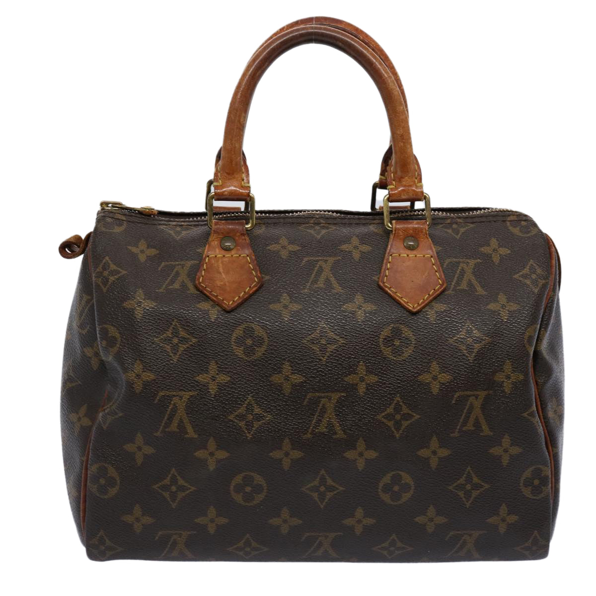 LOUIS VUITTON Monogram Speedy 25 Hand Bag M41528 LV Auth 60071