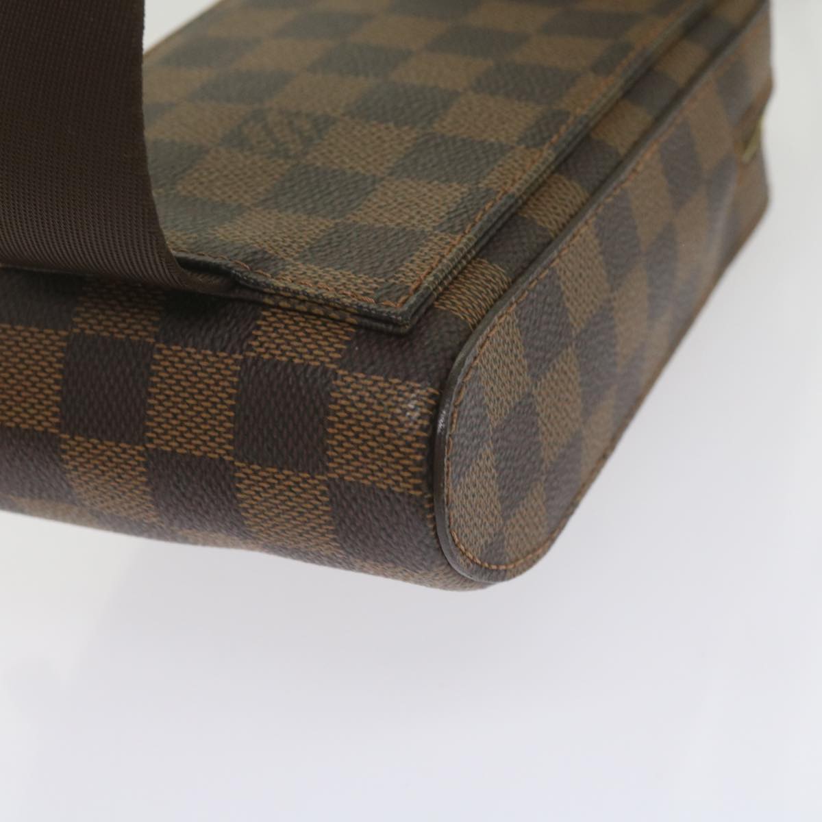 LOUIS VUITTON Damier Ebene Geronimos Shoulder Bag N51994 LV Auth 60076A