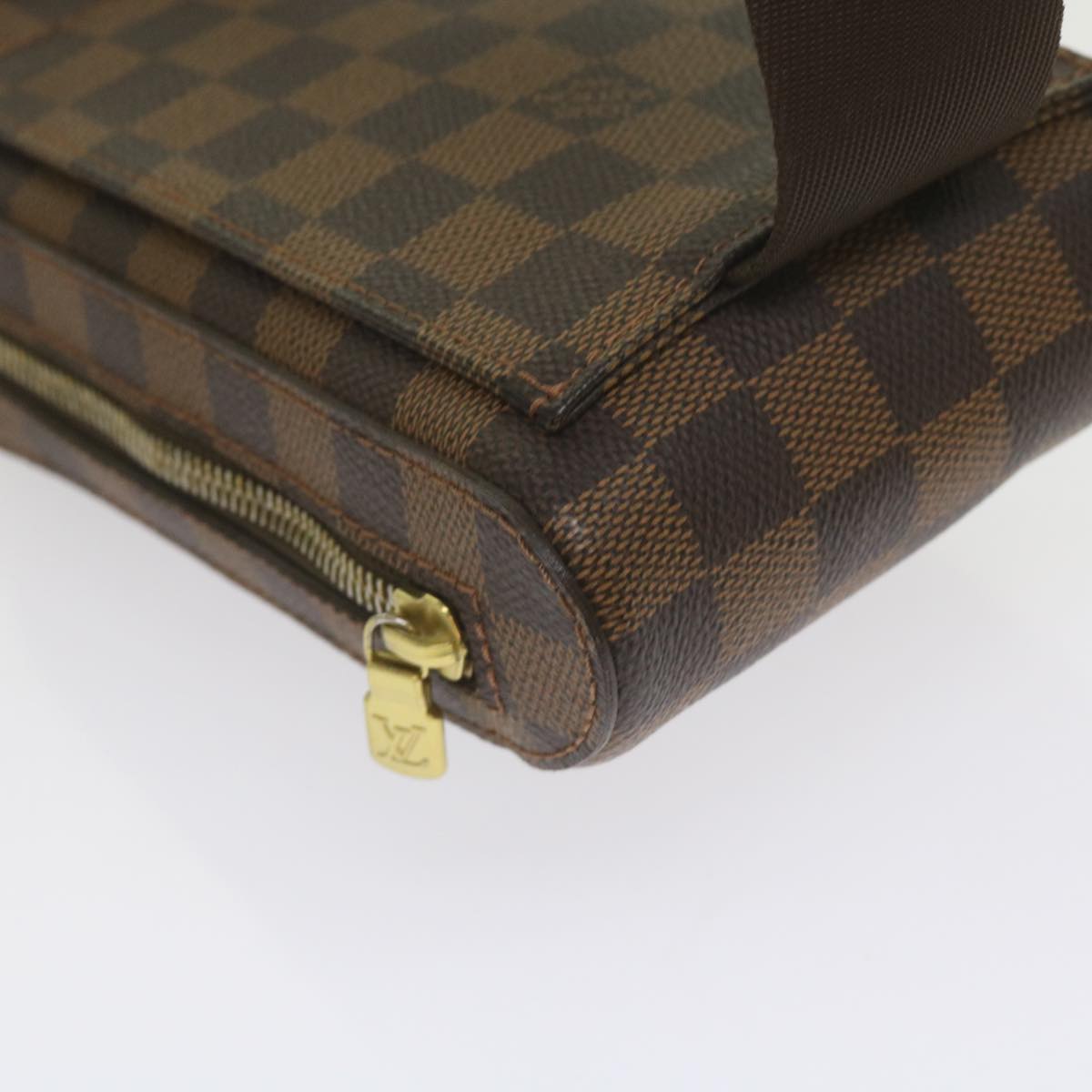 LOUIS VUITTON Damier Ebene Geronimos Shoulder Bag N51994 LV Auth 60076A