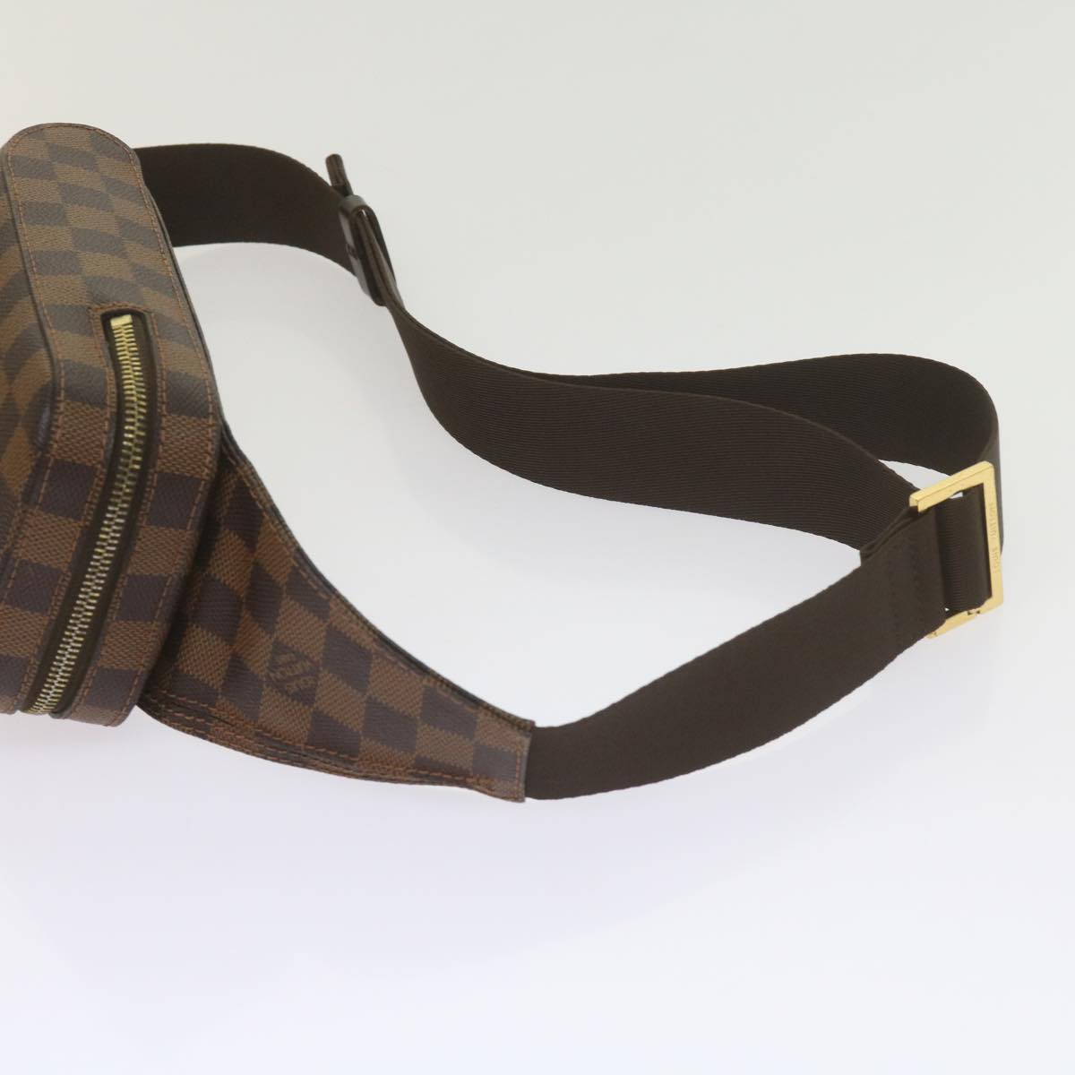 LOUIS VUITTON Damier Ebene Geronimos Shoulder Bag N51994 LV Auth 60076A