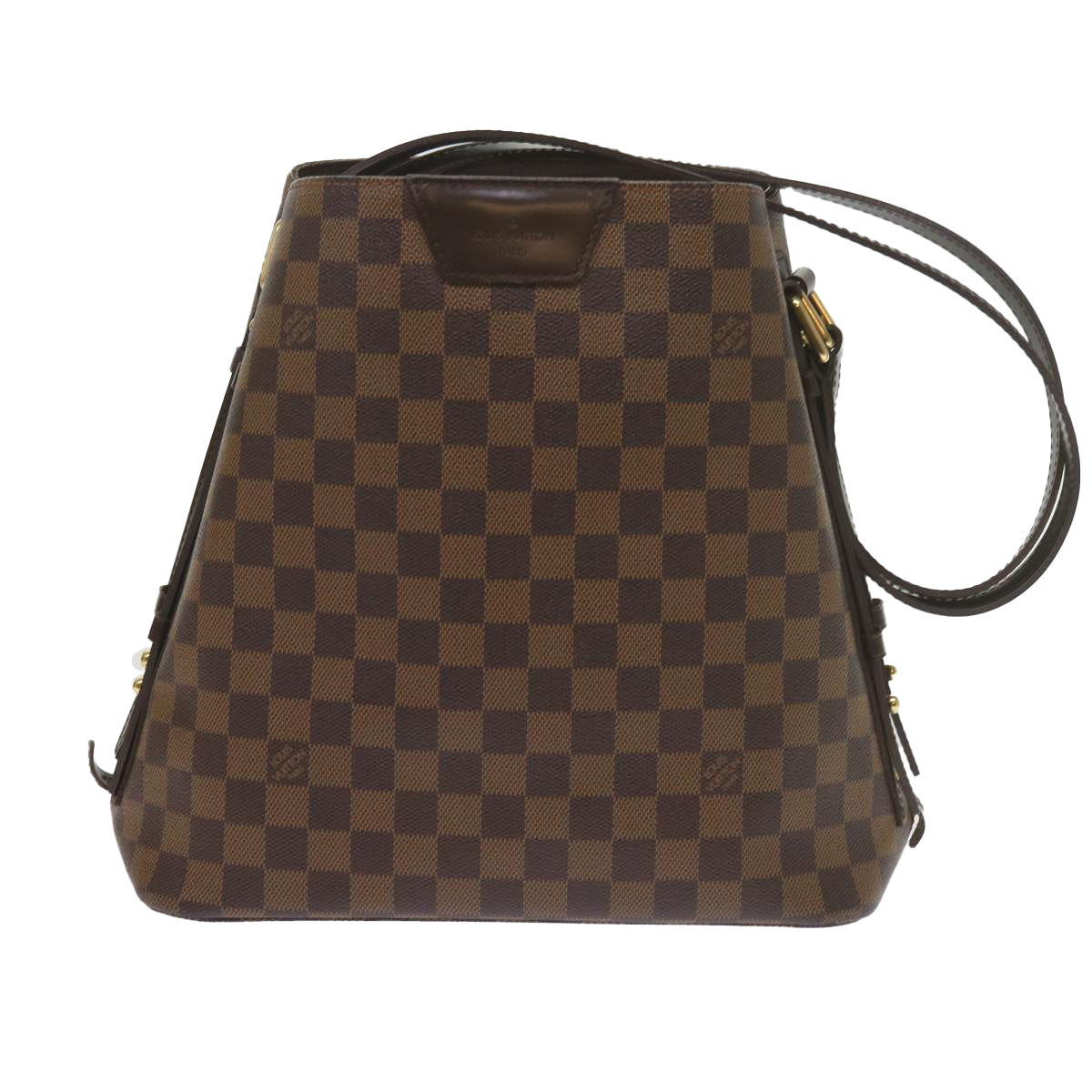 LOUIS VUITTON Damier Ebene Cabas Rivington Shoulder Bag N41108 LV Auth 60089A