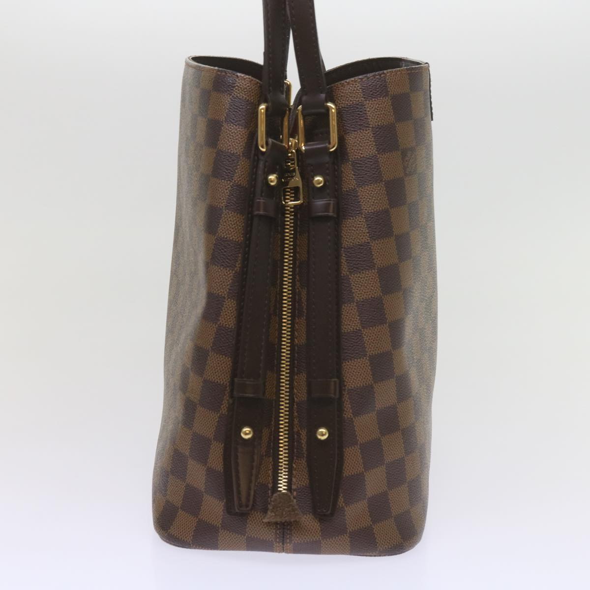 LOUIS VUITTON Damier Ebene Cabas Rivington Shoulder Bag N41108 LV Auth 60089A